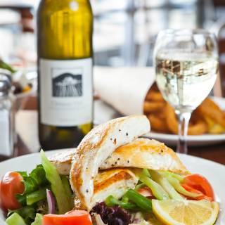 Grilled Fish (on your choice of Garden, Greek or Caesar salad)